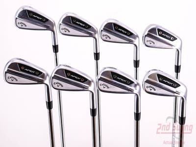 Callaway Apex Pro 24 Iron Set 4-PW AW Nippon NS Pro 950GH Steel Stiff Right Handed 38.0in