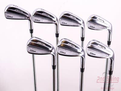 Titleist 2021 T100 Iron Set 5-PW AW Project X LZ 6.0 Steel Stiff Right Handed 38.0in