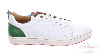 New Womens Golf Shoe Royal Albatross The Amalfi 7 White/Green MSRP $300 0248
