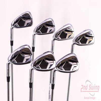 Ping G430 Iron Set 5-PW PW2 True Temper Elevate MPH 95 Steel Regular Left Handed Red dot 38.5in