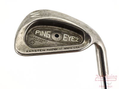 Ping Eye 2 + Single Iron Pitching Wedge PW Ping ZZ Lite Steel Stiff Right Handed Black Dot 35.75in