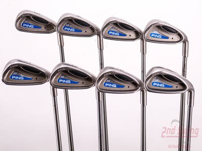 Ping G2 Iron Set 3-PW Ping TFC 100I Graphite Regular Right Handed Black Dot 38.0in