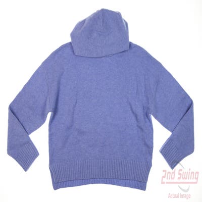 New Womens Greyson Sweater Large L Blue MSRP $299