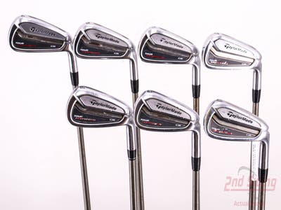 TaylorMade 2014 Tour Preferred CB Iron Set 4-PW Aerotech SteelFiber i95 Graphite Regular Right Handed 38.25in