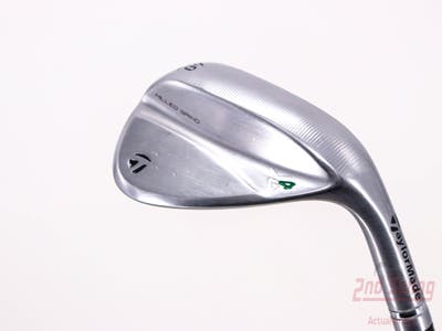TaylorMade Milled Grind 4 Chrome Wedge Lob LW 60° 10 Deg Bounce Project X 6.5 Steel X-Stiff Right Handed 35.5in