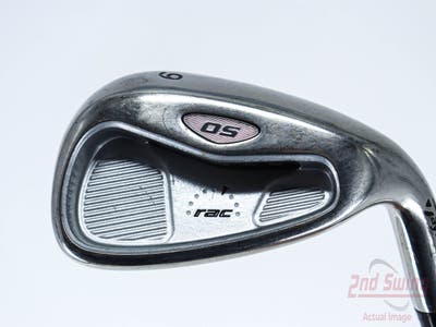 TaylorMade Rac OS 2005 Single Iron 9 Iron TM T-Step 90 Steel Regular Right Handed 36.25in
