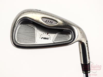 TaylorMade Rac OS 2005 Single Iron 7 Iron TM T-Step 90 Steel Regular Right Handed 37.25in