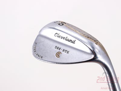Cleveland 588 RTX Satin Chrome Wedge Lob LW 60° 12 Deg Bounce True Temper Dynamic Gold Steel Wedge Flex Right Handed 35.0in