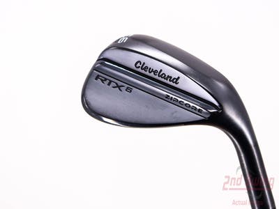 Mint Cleveland RTX 6 ZipCore Black Satin Wedge Sand SW 56° 10 Deg Bounce Dynamic Gold Spinner TI Steel Wedge Flex Right Handed 35.5in