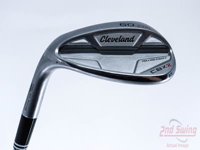 Cleveland CBX 2 Wedge Lob LW 60° 10 Deg Bounce Cleveland Action Ultralite 50 Graphite Ladies Left Handed 34.5in