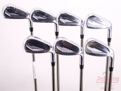 Mint Titleist 2023 T350 Iron Set 5-PW, 48 UST Mamiya Recoil 95 F3 Graphite Regular Right Handed 38.5in