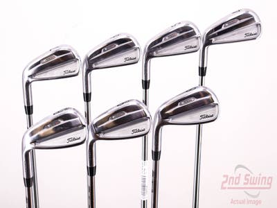 Titleist 2021 T100S Iron Set 4-PW Project X LZ 6.0 Steel Stiff Left Handed 38.25in