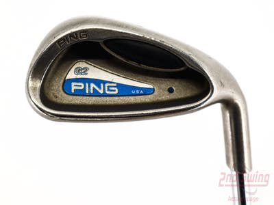 Ping G2 Single Iron Pitching Wedge PW Stock Steel Shaft Steel Stiff Right Handed Blue Dot 36.25in