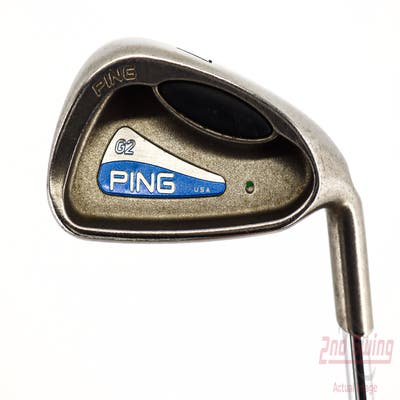Ping G2 Single Iron 7 Iron Stock Steel Shaft Steel Stiff Right Handed Green Dot 37.5in