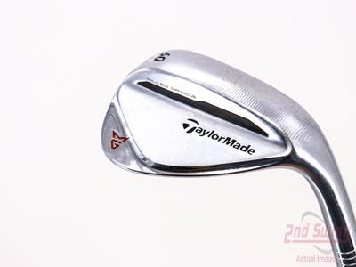 TaylorMade Milled Grind 2 Chrome Wedge Lob LW 60° 12 Deg Bounce True Temper Dynamic Gold S200 Steel Stiff Right Handed 35.0in