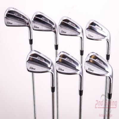 Titleist 2021 T100S Iron Set 5-PW AW Nippon N.S. Pro 880 AMC Chrome Steel Stiff Right Handed 38.25in