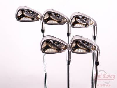 TaylorMade R7 Draw Iron Set 6-PW TM T-Step 90 Steel Stiff Right Handed 37.75in