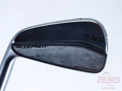 Ping Blueprint Single Iron 4 Iron True Temper Dynamic Gold 120 Steel Stiff Left Handed Black Dot 38.25in