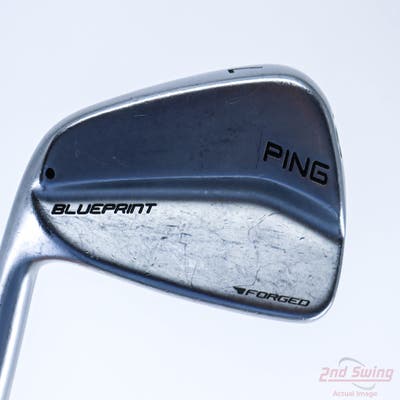 Ping Blueprint Single Iron 7 Iron True Temper Dynamic Gold 120 Steel Stiff Left Handed Black Dot 37.0in