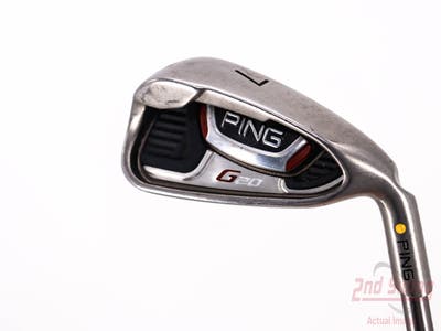 Ping G20 Single Iron 7 Iron Ping TFC 169I Graphite Regular Right Handed Yellow Dot 36.75in