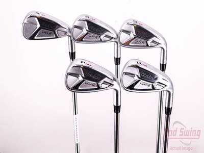 Cleveland Launcher UHX Iron Set 7-PW AW True Temper Dynamic Gold DST98 Steel Stiff Right Handed 37.5in