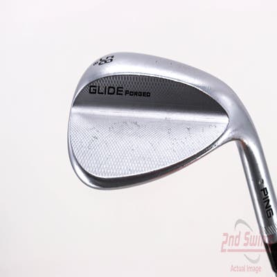 Ping Glide Forged Wedge Lob LW 58° 8 Deg Bounce FST KBS Tour 120 Steel Stiff Right Handed Black Dot 34.5in