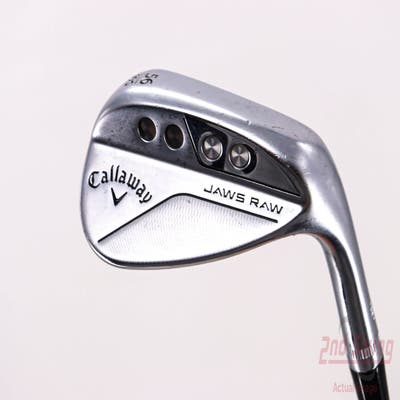 Callaway Jaws Raw Chrome Wedge Sand SW 56° 10 Deg Bounce S Grind Project X Catalyst Graphite Wedge Flex Right Handed 35.25in