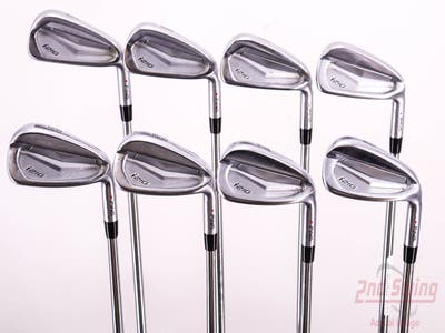 Ping i210 Iron Set 4-PW Nippon NS Pro Modus 3 Tour 120 Steel Stiff Right Handed Red dot 38.0in