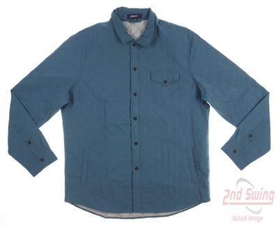 New Mens Johnnie-O Ojai Jacket Large L Blue MSRP $248