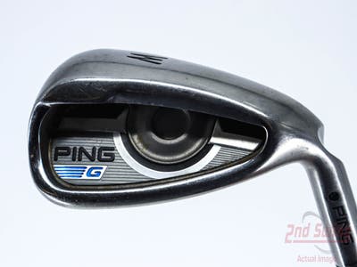 Ping 2016 G Single Iron Pitching Wedge PW Ping CFS Steel Stiff Right Handed Black Dot 35.75in