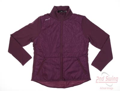 New Womens Ralph Lauren RLX Jacket Small S Purple MSRP $268