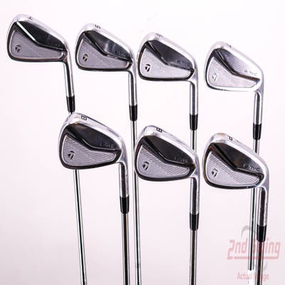 TaylorMade P7MC Iron Set 4-PW Stock Steel Shaft Steel Stiff Right Handed 38.5in