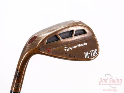 TaylorMade Milled Grind HI-TOE Wedge Sand SW 54° 10 Deg Bounce Dynamic Gold Spinner TI Steel Wedge Flex Left Handed 35.0in