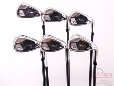 Mint Callaway Rogue ST Max OS Iron Set 6-PW GW Project X Cypher 40 Graphite Ladies Right Handed 36.75in