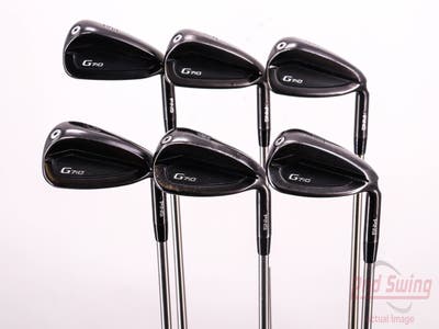 Ping G710 Iron Set 6-PW GW Accra 142i Steel Stiff Right Handed Black Dot 38.5in