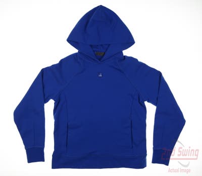New Mens G-Fore Hooded Sweatshirt Small S Blue MSRP $175