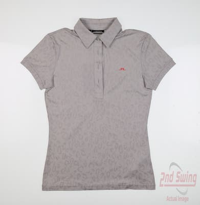 New Womens J. Lindeberg Polo X-Small XS Gray MSRP $92