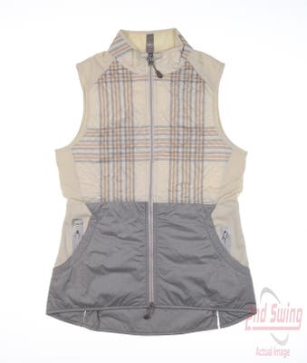 New Womens Peter Millar Vest Small S Multi MSRP $178