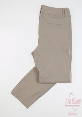 New Womens Golftini Pants X-Small XS x Khaki MSRP $140