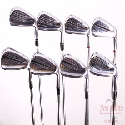TaylorMade P-790 Iron Set 4-PW AW FST KBS Tour Steel Stiff Right Handed 38.0in