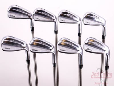 Titleist 2021 T100 Iron Set 4-PW AW Aerotech SteelFiber i110 Graphite Regular Right Handed 38.5in