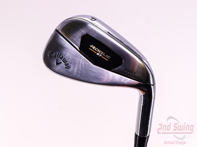 Mint Callaway Rogue ST Pro Single Iron Pitching Wedge PW True Temper Multi Step Lite Steel Regular Right Handed 36.0in