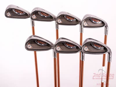 Ping G10 Iron Set 4-PW Ping TFC 129I Graphite Senior Right Handed Silver Dot 38.0in