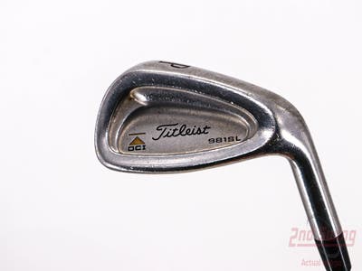 Titleist DCI 981 SL Single Iron Pitching Wedge PW Stock Graphite Shaft Graphite Ladies Right Handed 35.0in