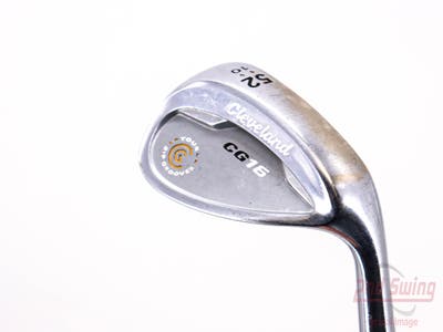 Cleveland CG16 Chrome Zip Groove Wedge Gap GW 52° 10 Deg Bounce Cleveland Traction Wedge Steel Wedge Flex Right Handed 36.0in