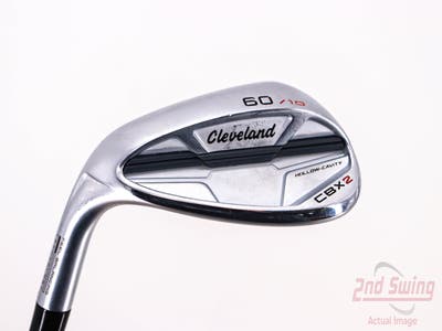 Mint Cleveland CBX 2 Wedge Lob LW 60° 10 Deg Bounce Cleveland Action Ultralite 50 Graphite Ladies Left Handed 34.5in