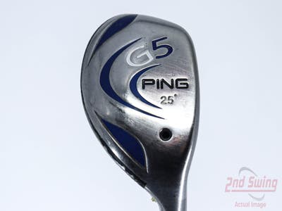 Ping G5 Hybrid 5 Hybrid 25° Ping TFC 100H Graphite Regular Right Handed 38.5in