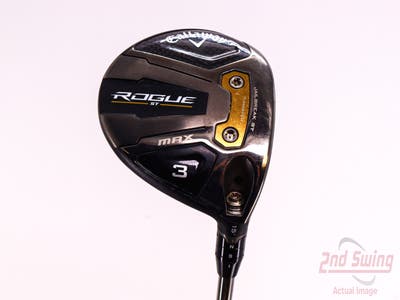 Mint Callaway Rogue ST Max Fairway Wood 3 Wood 3W 15° Callaway RCH Wood 65 Graphite Stiff Right Handed 42.5in