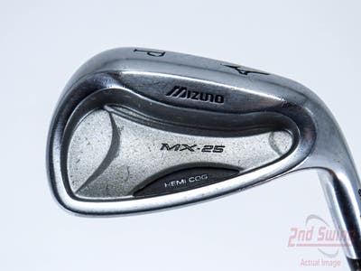 Mizuno MX 25 Single Iron Pitching Wedge PW Dynalite Gold SL S300 Steel Stiff Right Handed 35.75in