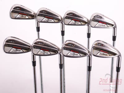 Titleist AP1 Iron Set 4-PW AW Dynamic Gold High Launch S300 Steel Stiff Right Handed 38.25in